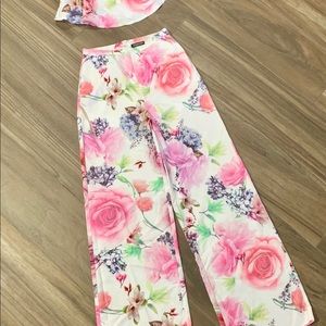 Fashion Nova high Waisted/crop top Spring Set